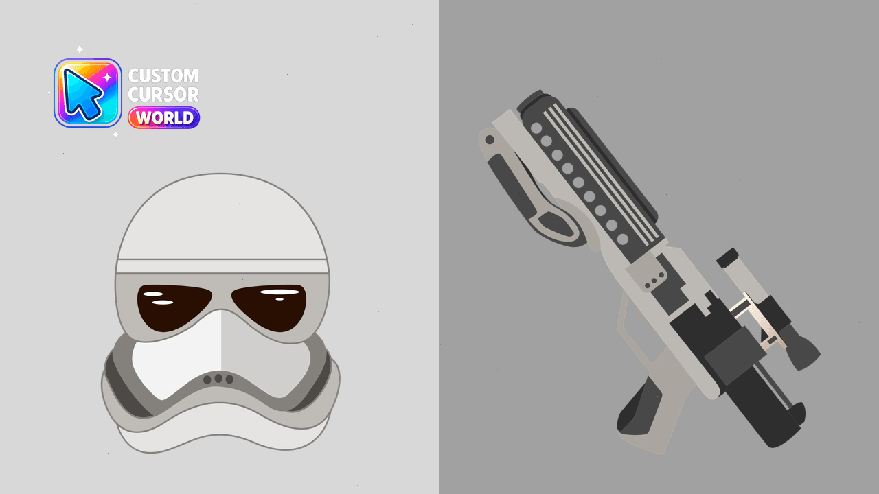 Cursor pack preview: Captain Phasma Custom Cursor Pack