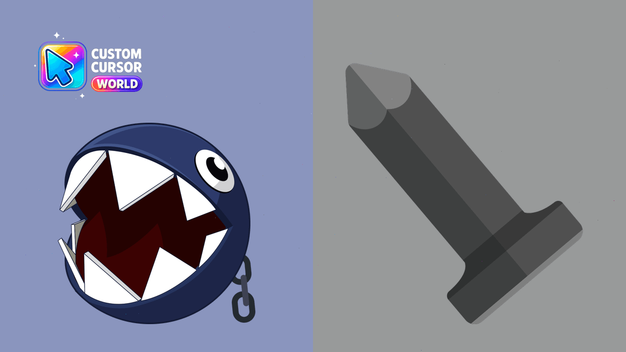 Cursor pack preview: Custom Chain Chomp Cursor Pack