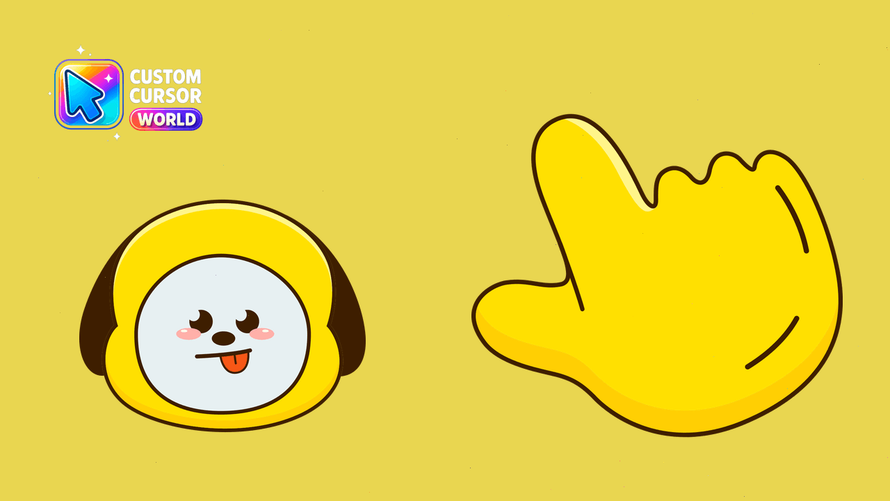 Cursor pack preview: ChummYellowHoodie Custom Cursor Pack