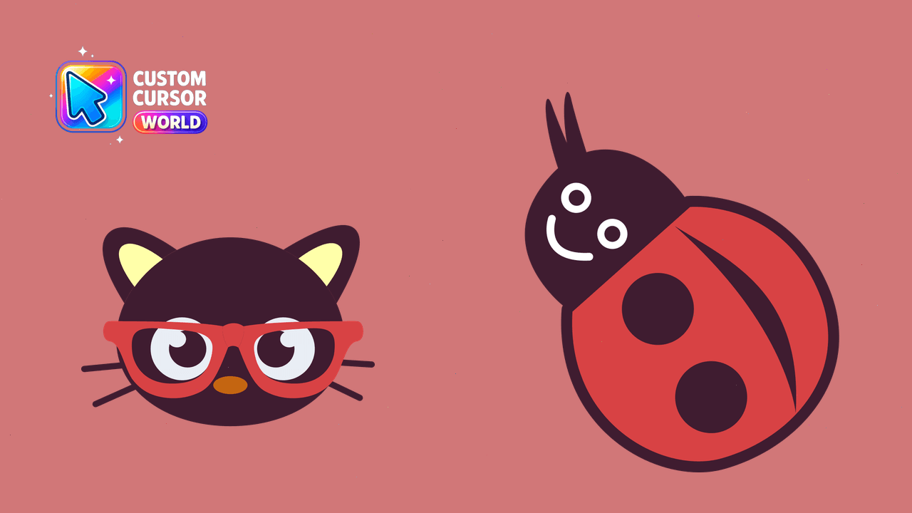 Cursor pack preview: Chococat Custom Cursor Pack