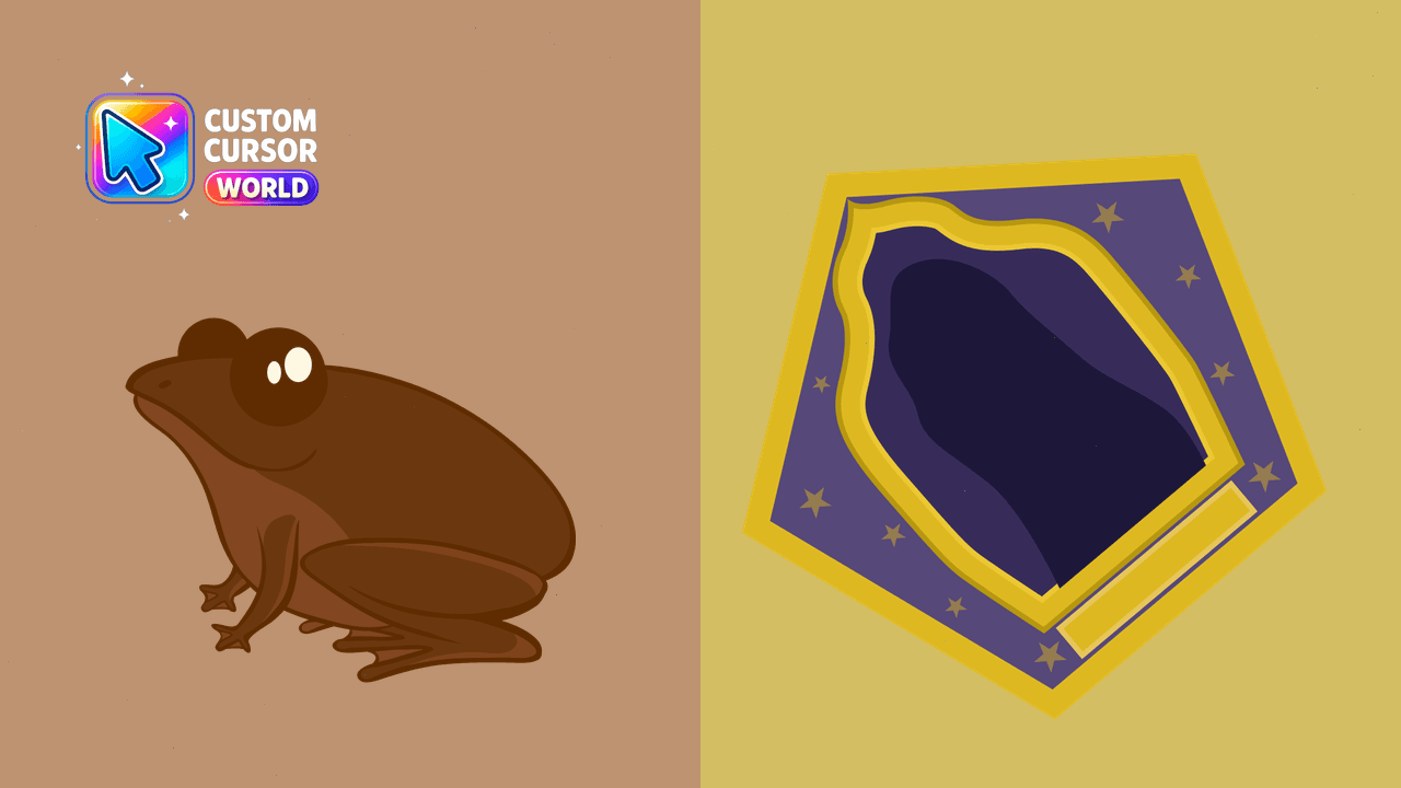 Cursor pack preview: Sweet Jumping Cursor Pack - Harry Potter Chocolate Frog Coll