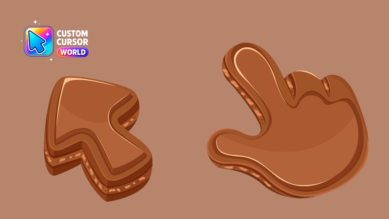 Cursor pack preview: Chocolate Cursor Pack for Texture Collection