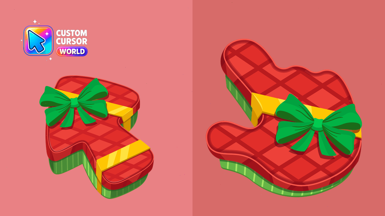 Cursor pack preview: Merry Christmas Custom Cursor Pack