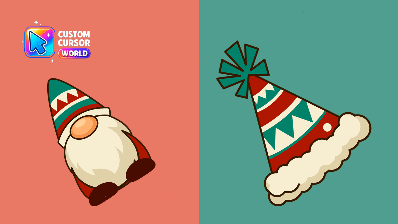Cursor pack preview: Custom Christmas Cursor Pack