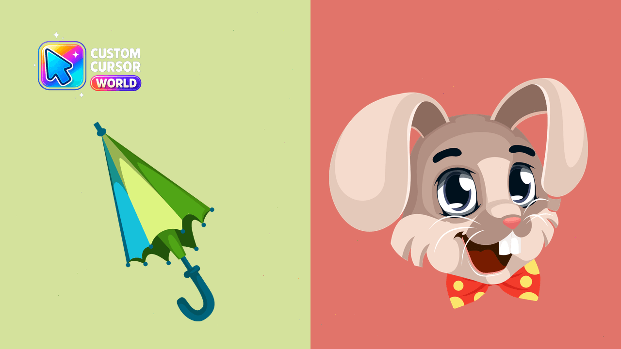 Cursor pack preview: Circus Bunny Custom Cursor Pack