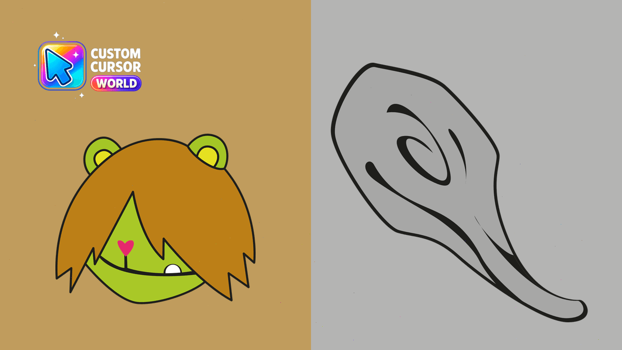 Cursor pack preview: Custom Cro-Marmot Cursor Pack for Chrome and Edge