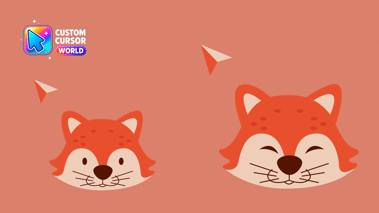 Cursor pack preview: Tricky Foxy Custom Cursor Pack