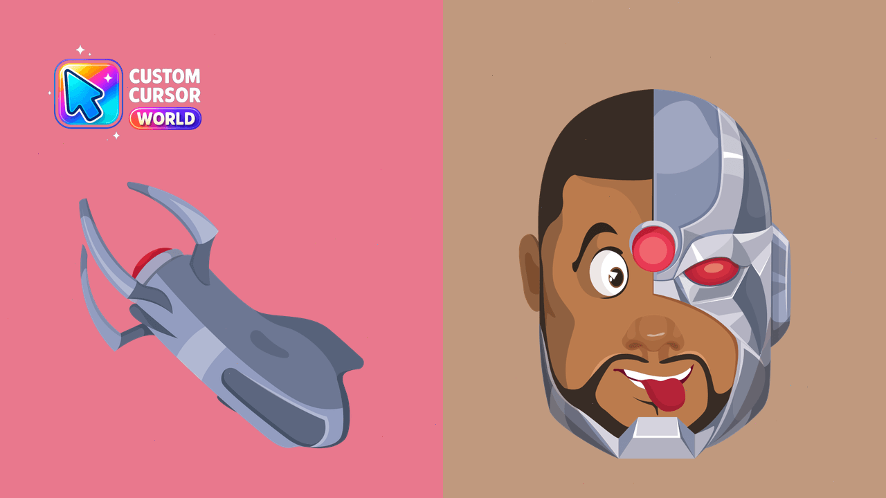 Cursor pack preview: Cyborg Cursor Pack - DC Comic Collection