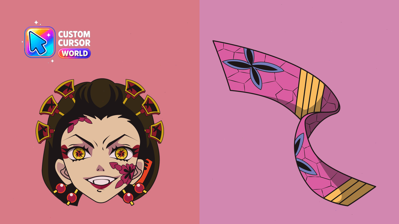 Cursor pack preview: Daki Custom Cursor Pack for Browsers