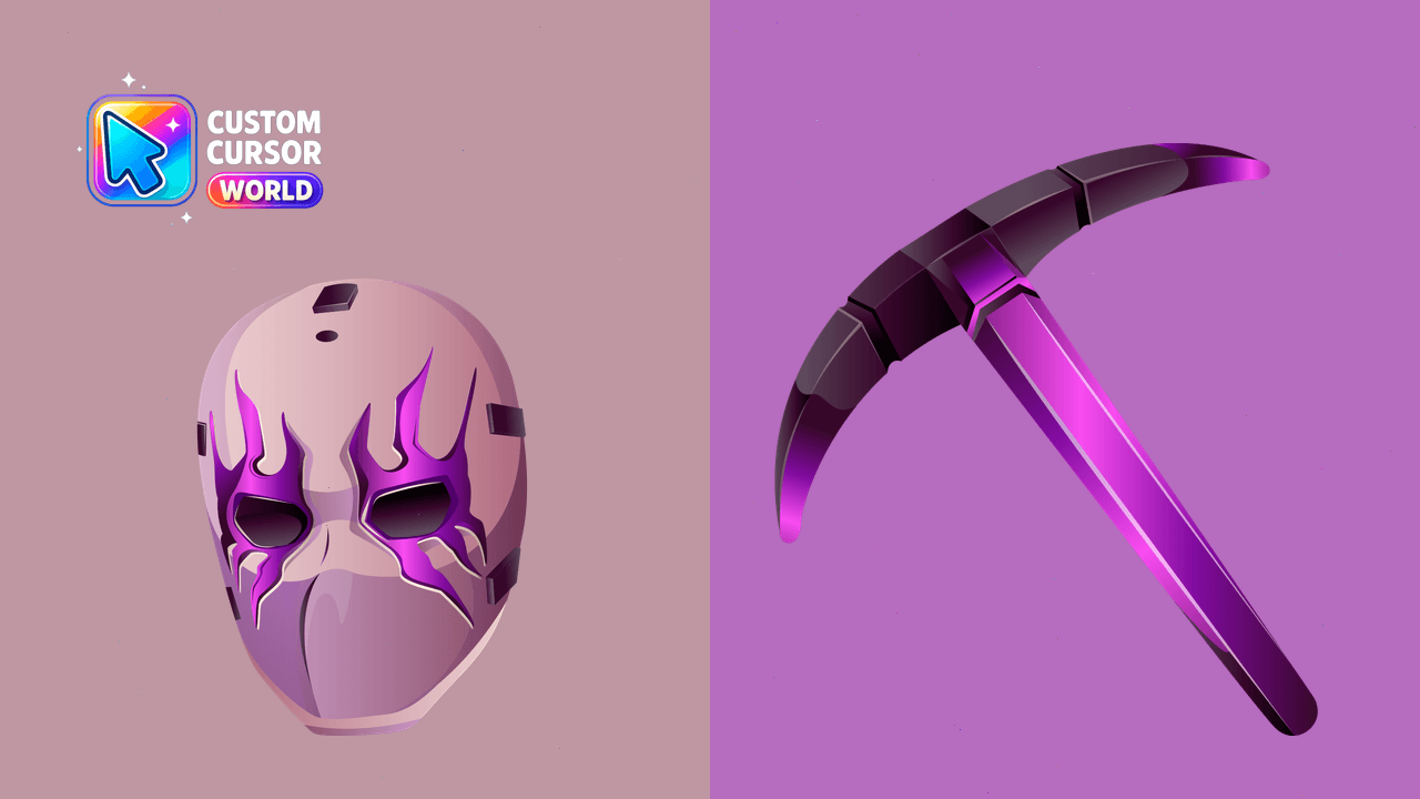 Cursor pack preview: Dark Wild Card Cursor Pack - Fortnite Edition