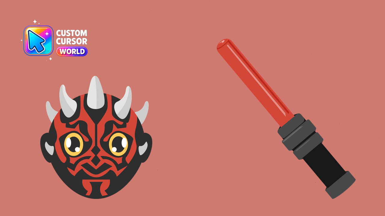 Cursor pack preview: Darth Maul Custom Cursor Pack