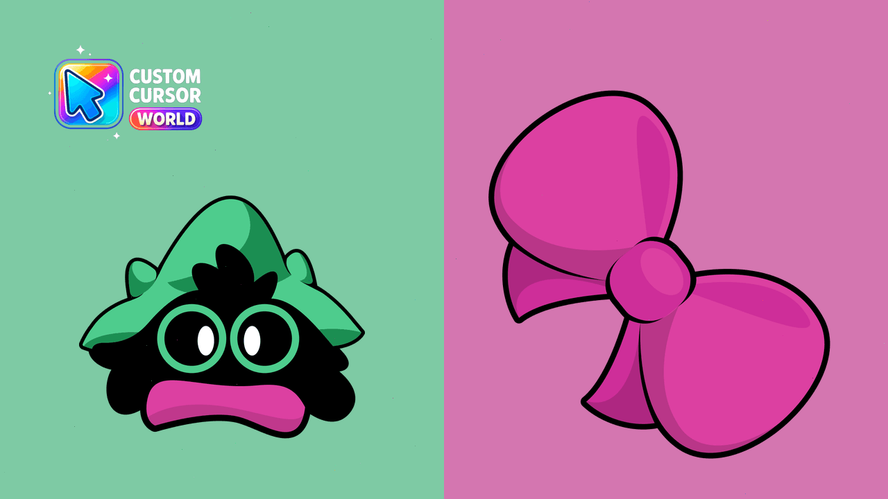Cursor pack preview: Custom Ralsei Cursor Pack