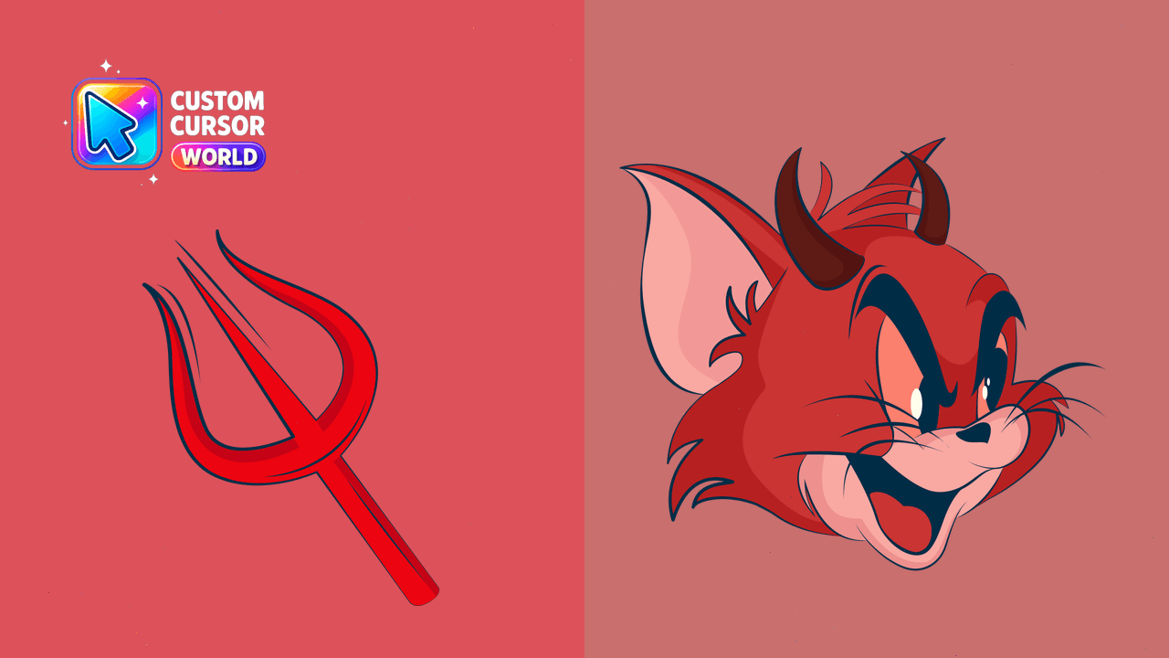Cursor pack preview: Custom Cursor Tom & Jerry Pack