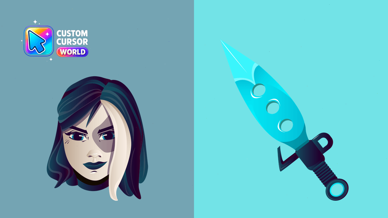 Cursor pack preview: Domino Cursor Pack for Fortnite Fans