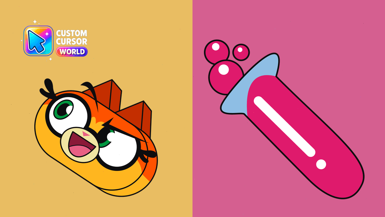 Cursor pack preview: DrFox Custom Cursor Pack for Web Browsers