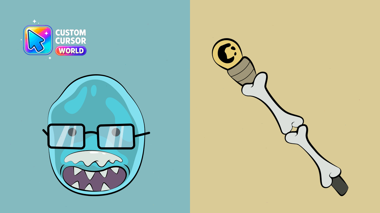 Cursor pack preview: Dr Xenon Bloom Custom Cursor Pack for Chrome