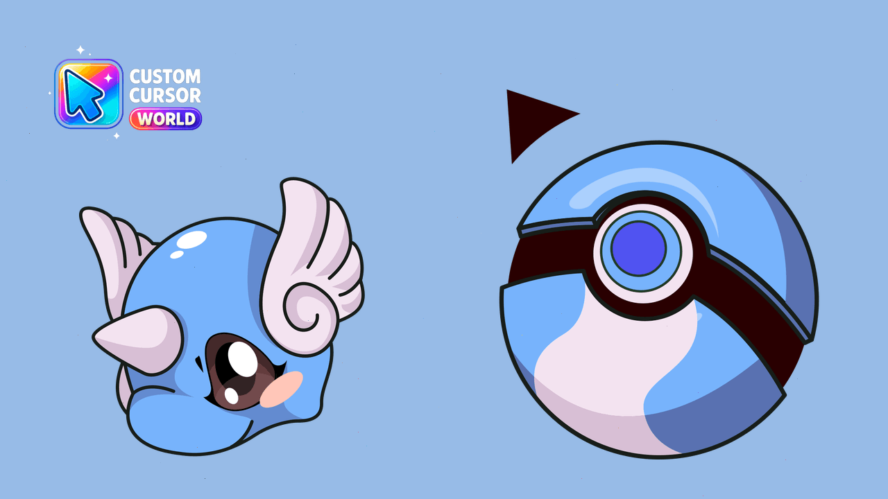 Cursor pack preview: Dragonair Custom Cursor Pack