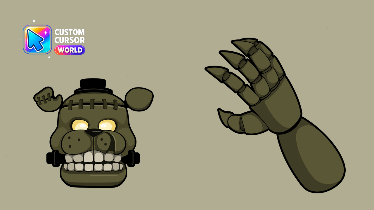 Cursor pack preview: Custom Dreadbear Cursor Pack