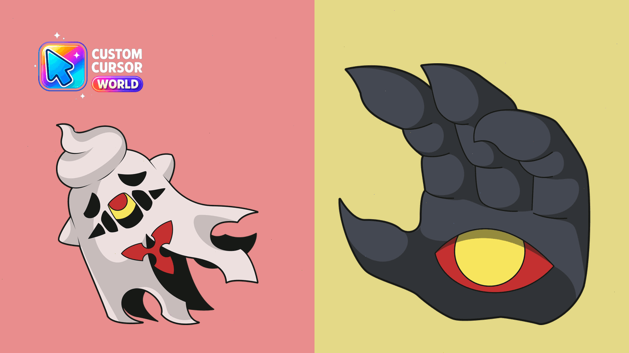 Cursor pack preview: Spooky Cursor Pack