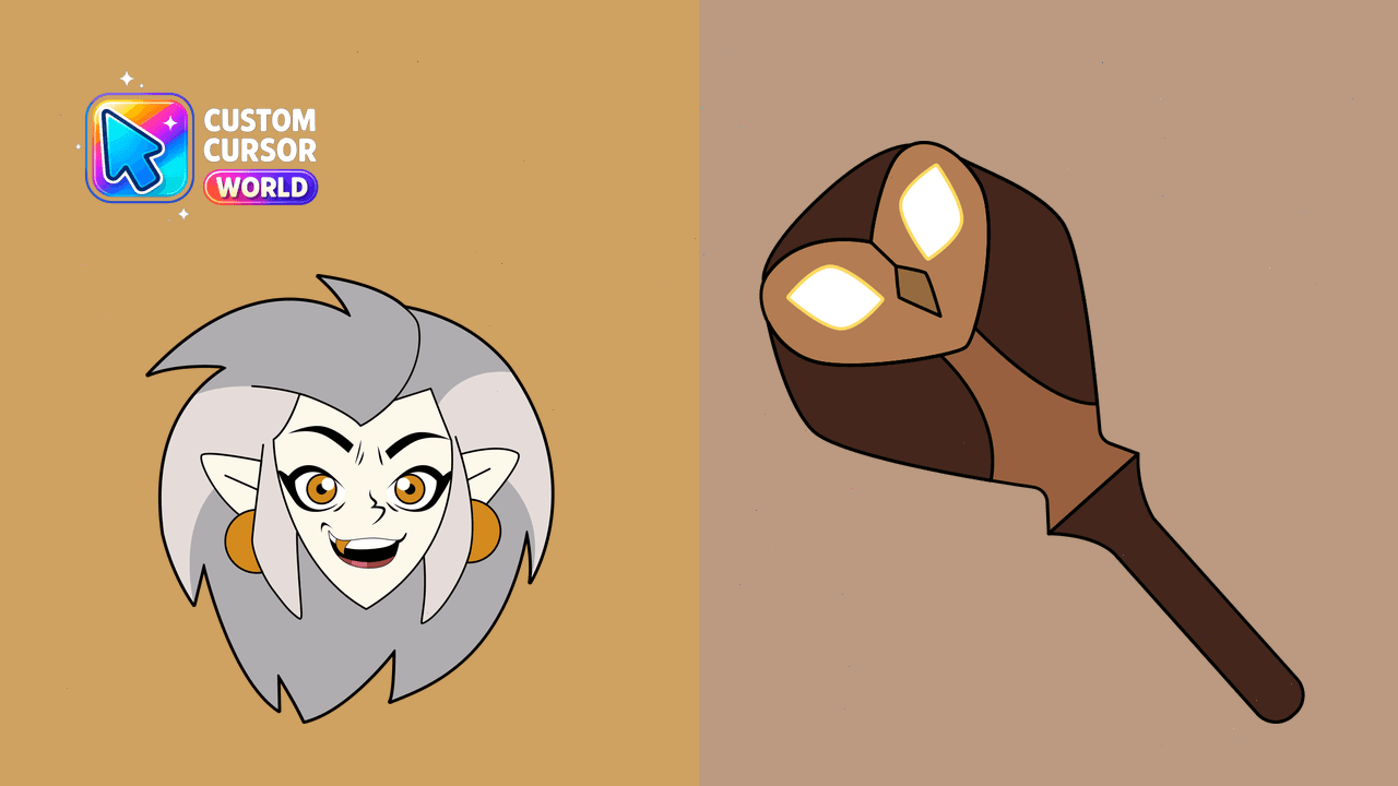 Cursor pack preview: Eda Clawthorne Custom Cursor Pack for Chrome