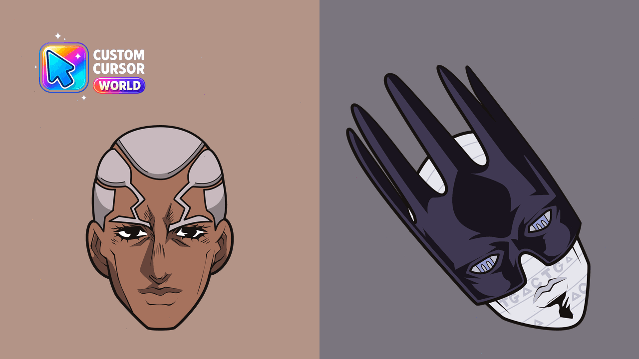 Cursor pack preview: Enrico Pucci Custom Cursor Pack for Chrome
