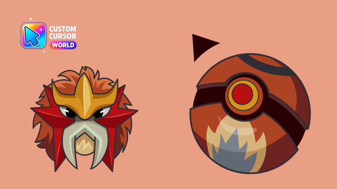 Cursor pack preview: Entei Cursor Pack for Chrome and Edge