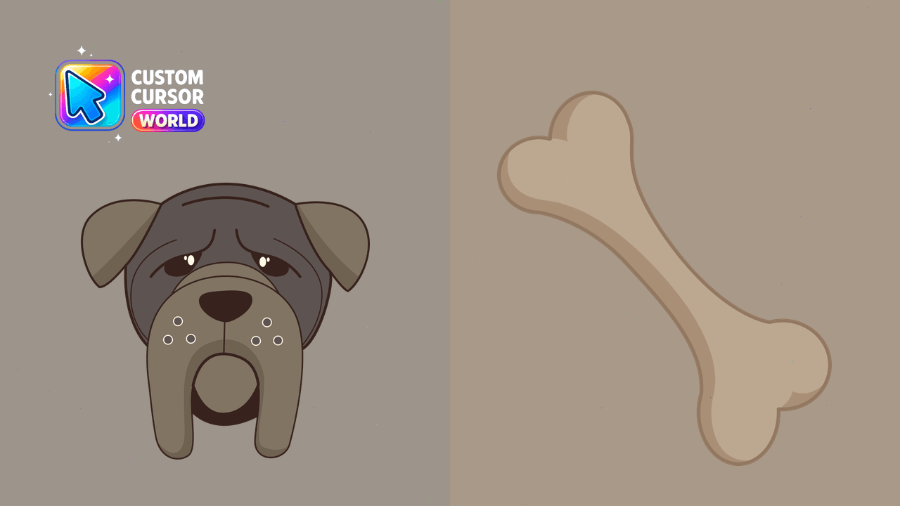 Cursor pack preview: Fang Dog Custom Cursor