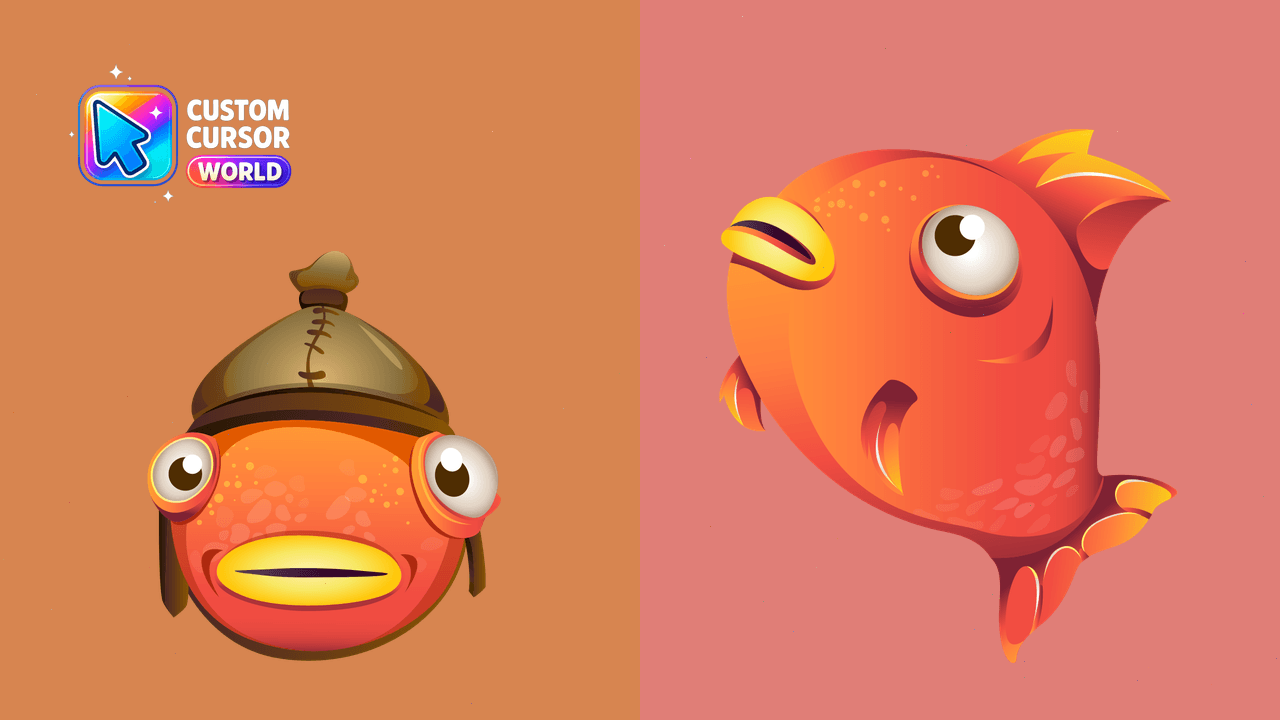 Cursor pack preview: Fishstick Custom Cursor Pack for Chrome & Edge
