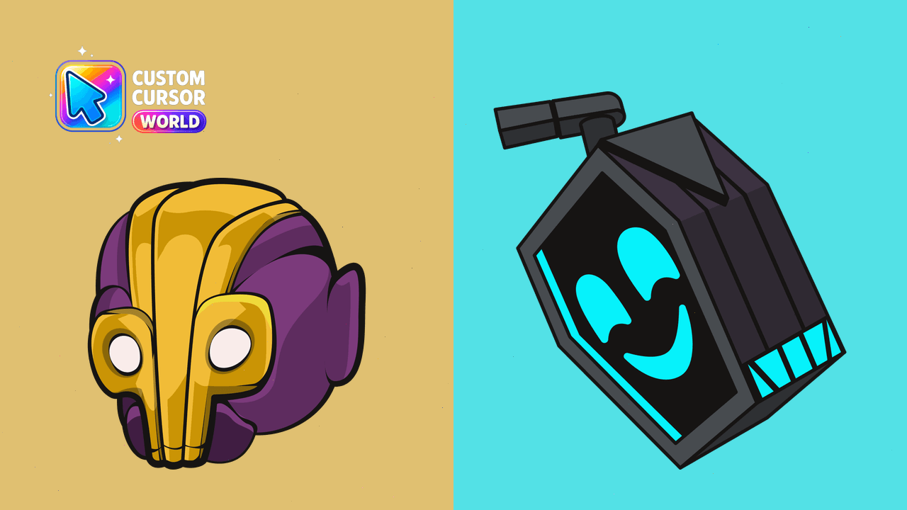 Cursor pack preview: Flux Dabes Custom Cursor Pack for Chrome and Edge