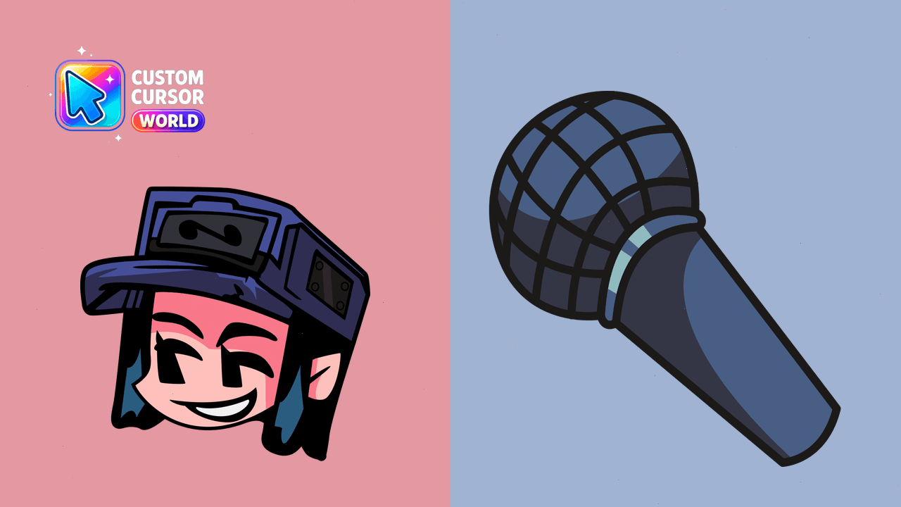 Cursor pack preview: Custom Cursor Pack - Cassette Girl Cursor