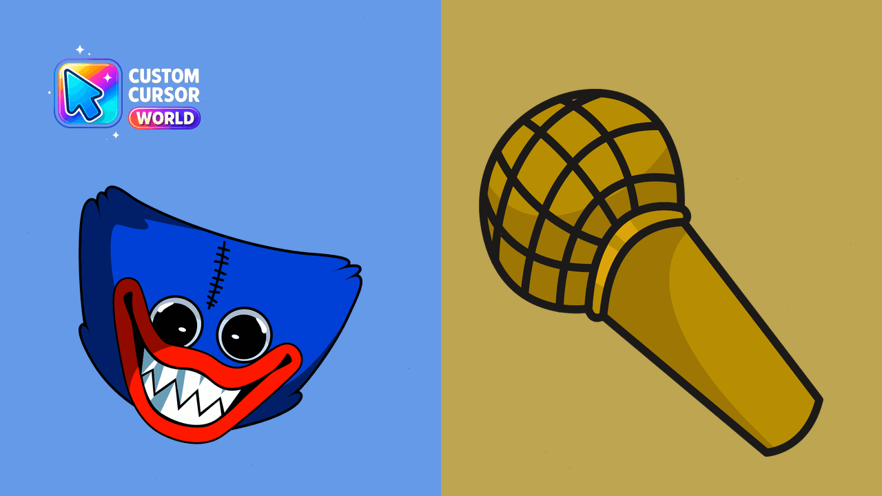 Cursor pack preview: Huggy Wuggy Cursor Pack for Chrome