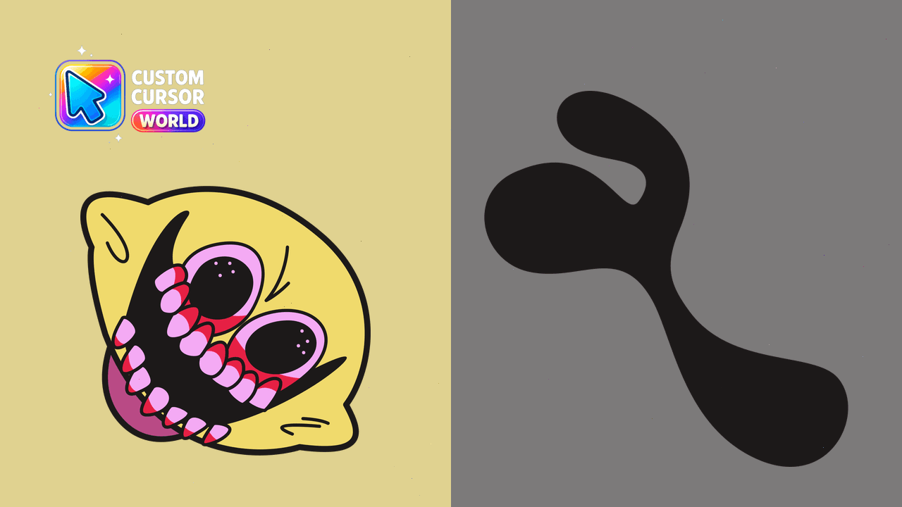 Cursor pack preview: Monster Custom Cursor Pack