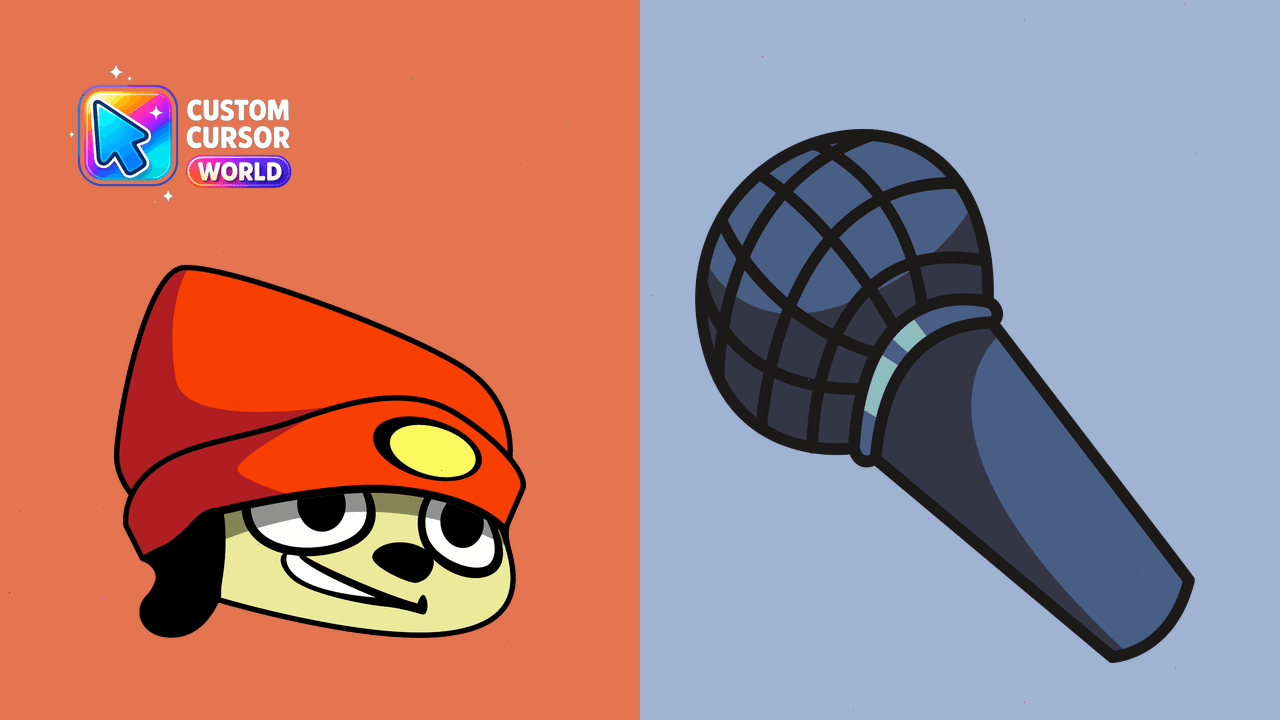 Cursor pack preview: Custom Cursor Pack - PaRappa the Rapper Edition