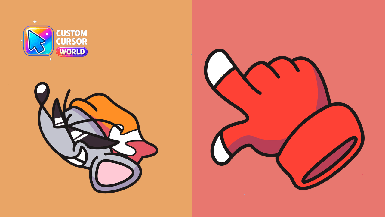 Cursor pack preview: Ritz Custom Cursor Pack for Web Browsers