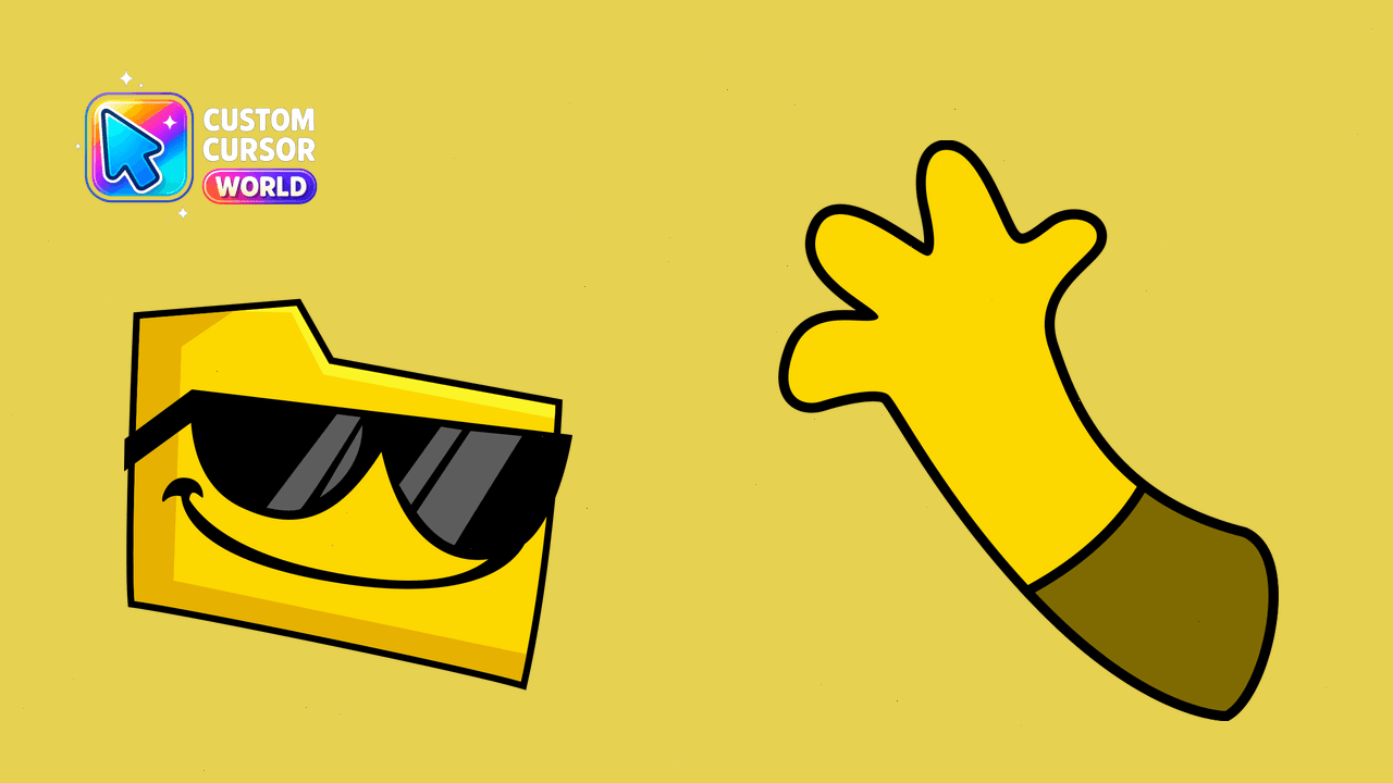 Cursor pack preview: Ron Cursor Pack - Dance Frenzy for Web Browsers