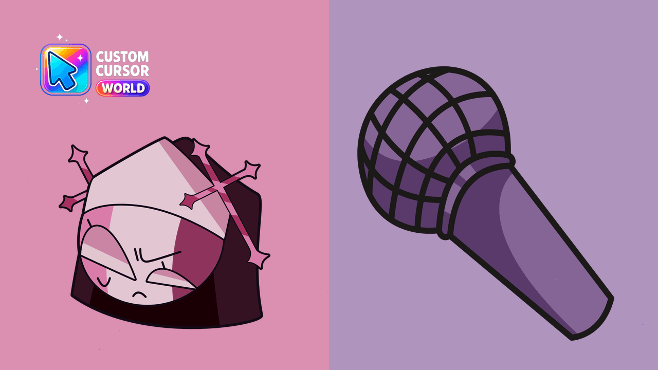Cursor pack preview: Funky FNF Cursor Pack - Sarvente Theme