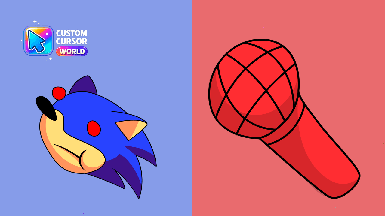 Cursor pack preview: Sunky Sonic Custom Cursor Pack for Chrome and Edge