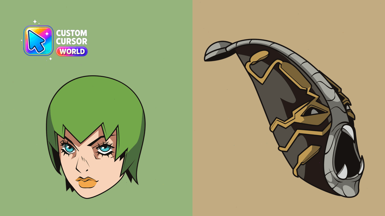 Cursor pack preview: Foo Fighters Custom Cursor for Chrome
