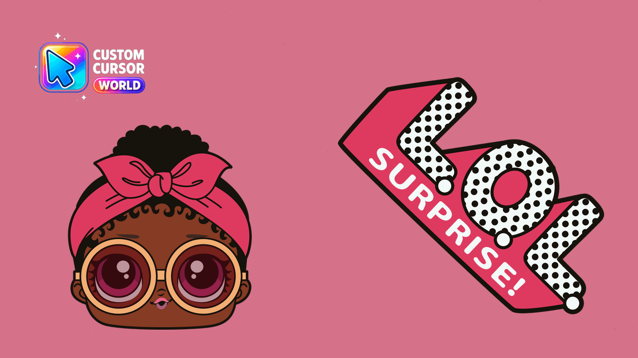 Cursor pack preview: Foxy L.O.L. Custom Cursor Pack for Web Browsers