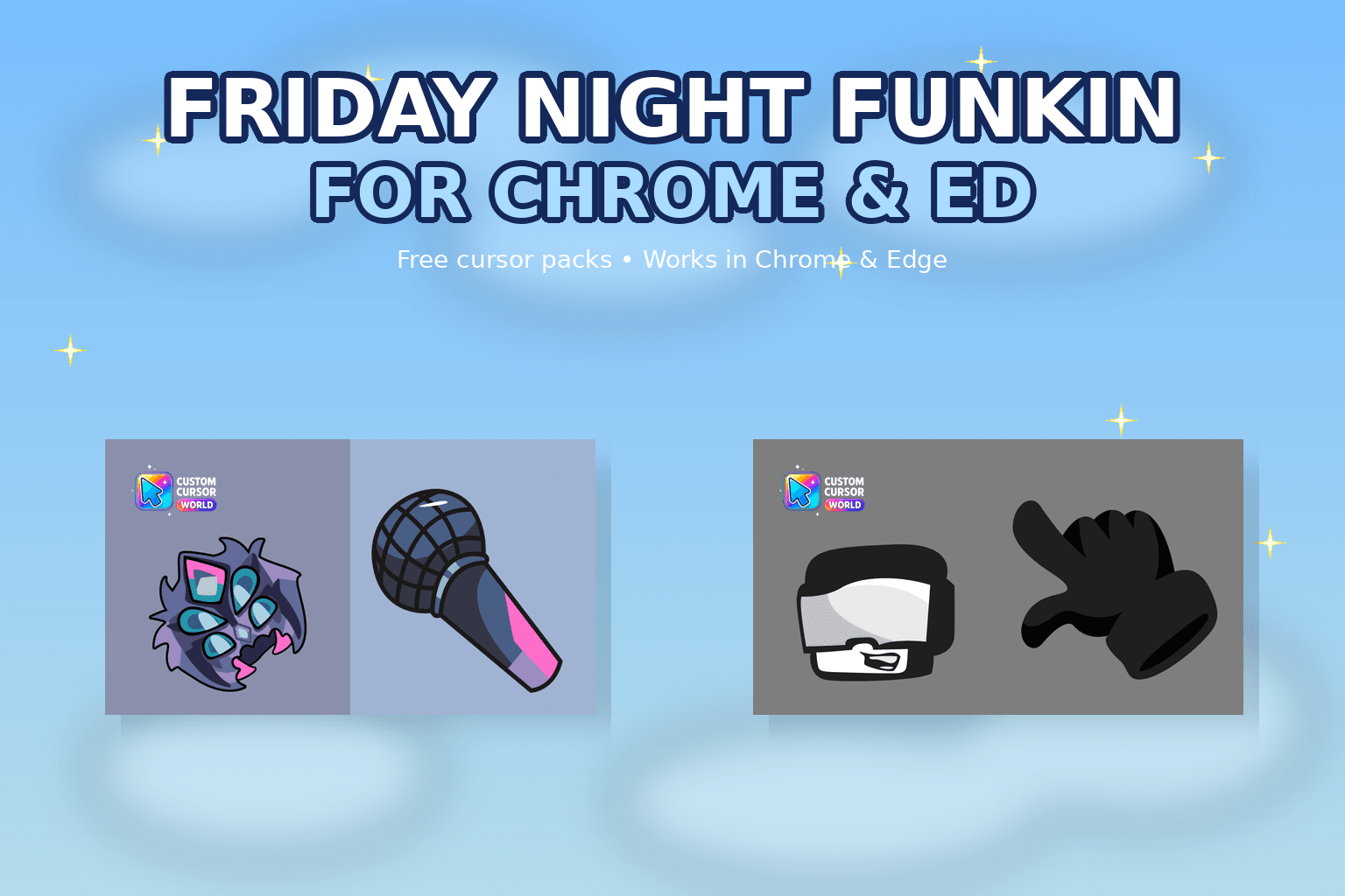Friday Night Funkin Custom Cursor Collection for Chrome & Ed - Custom cursor collection preview