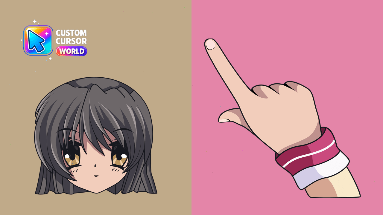 Cursor pack preview: Custom Starfish Cursor Pack for Chrome & Edge