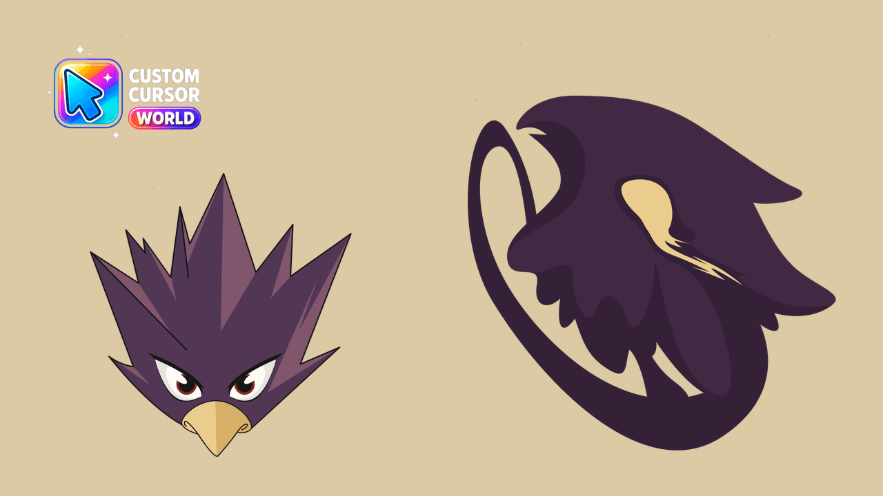 Cursor pack preview: Fumikage Tokoyami Cursor Pack