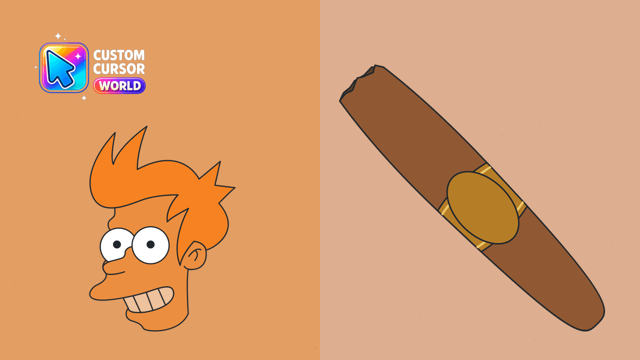Cursor pack preview: Futurama Philip J. Fry Custom Cursor