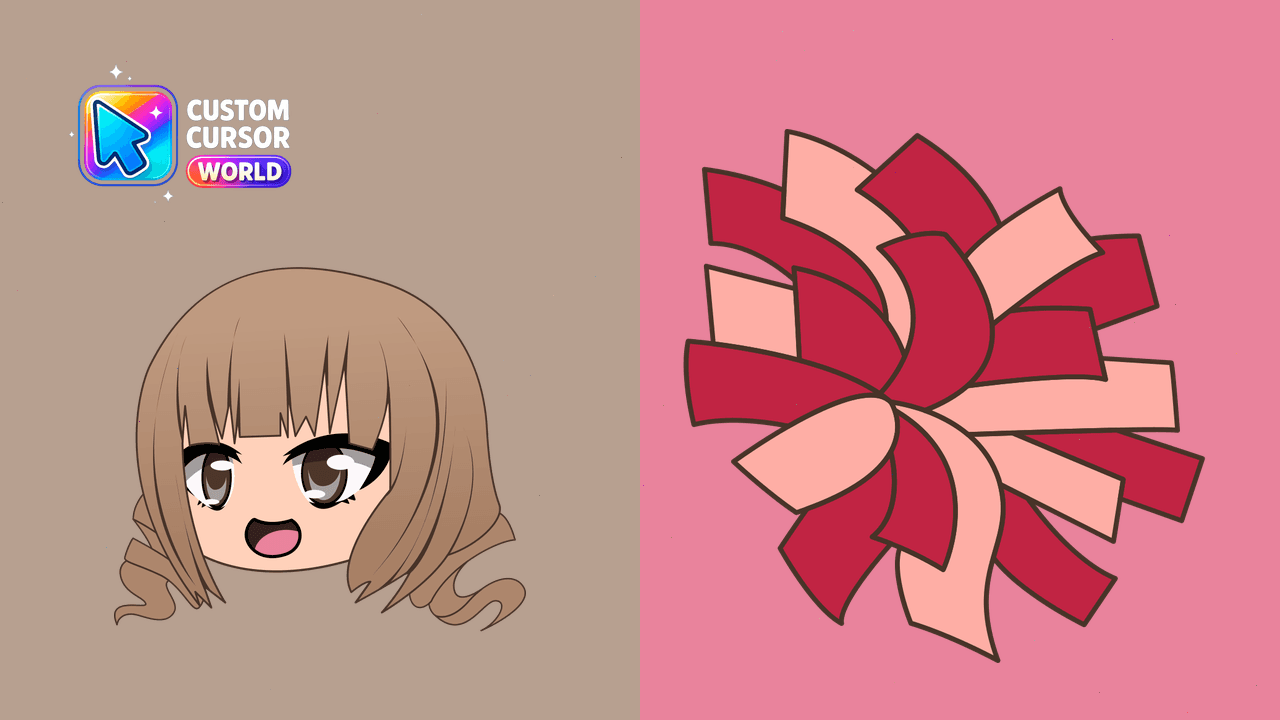 Cursor pack preview: Custom Cursor Pack - Gabriella Gacha Life Theme