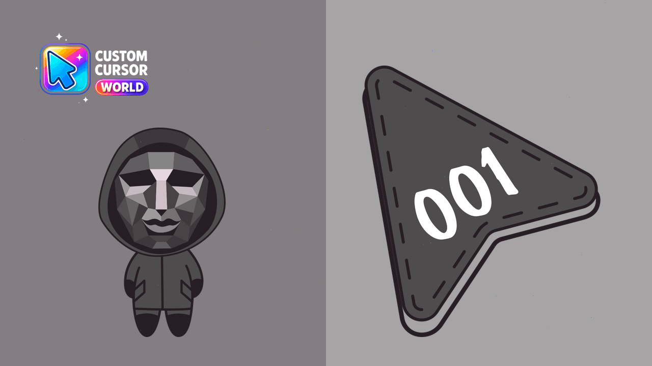Cursor pack preview: Shadow Game Front Man Custom Cursor Pack
