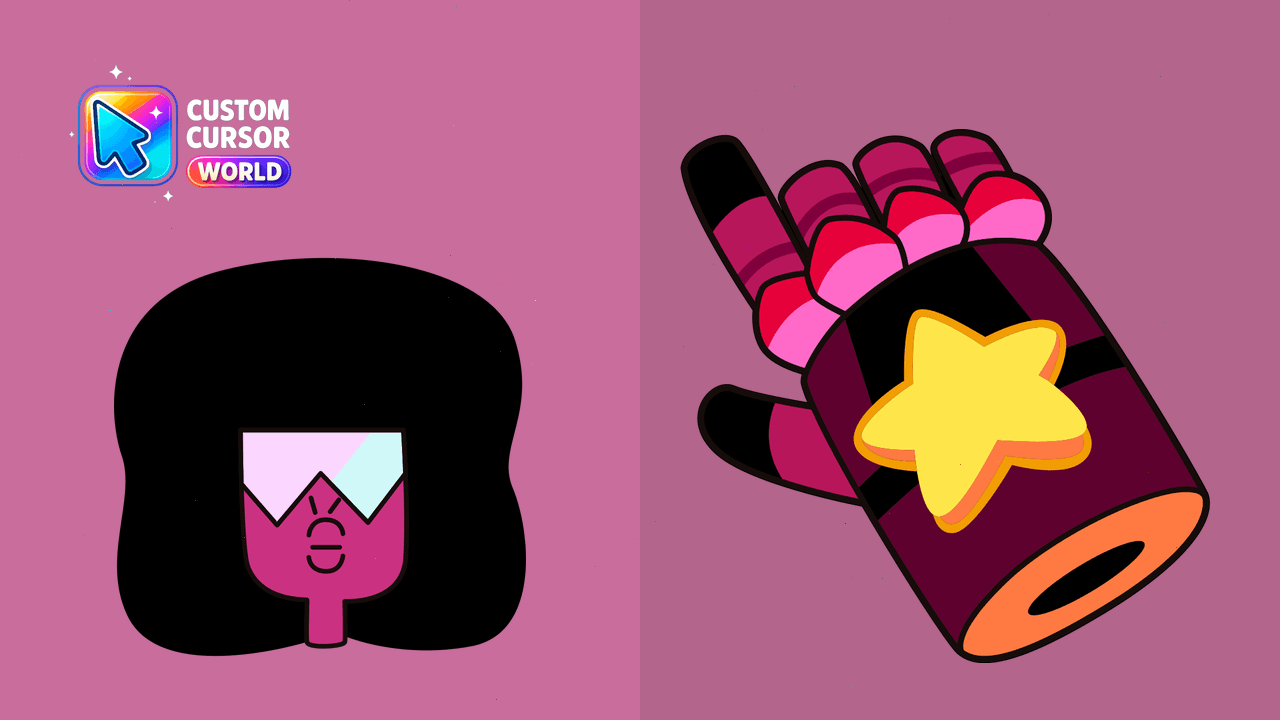 Cursor pack preview: Garnet Custom Cursor Pack