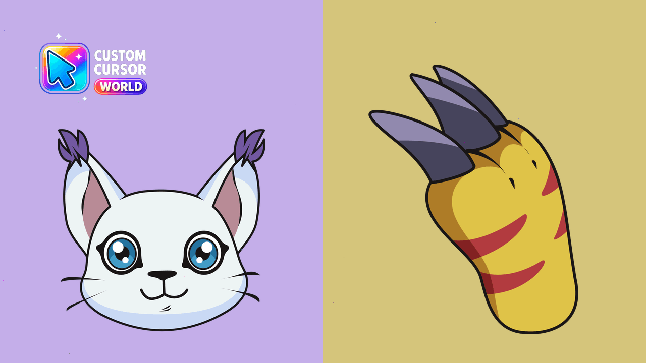 Cursor pack preview: Gatomon Cursor Pack