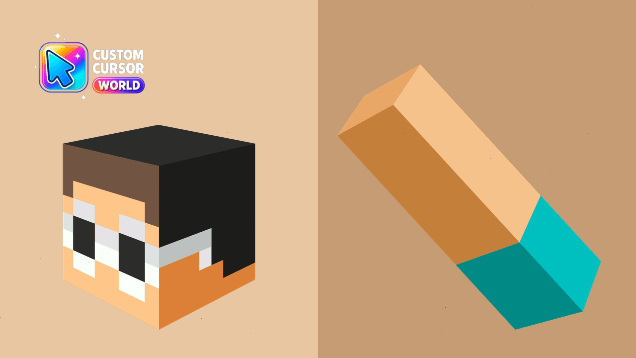Cursor pack preview: GeorgeNotFound Custom Cursor Pack for Chrome
