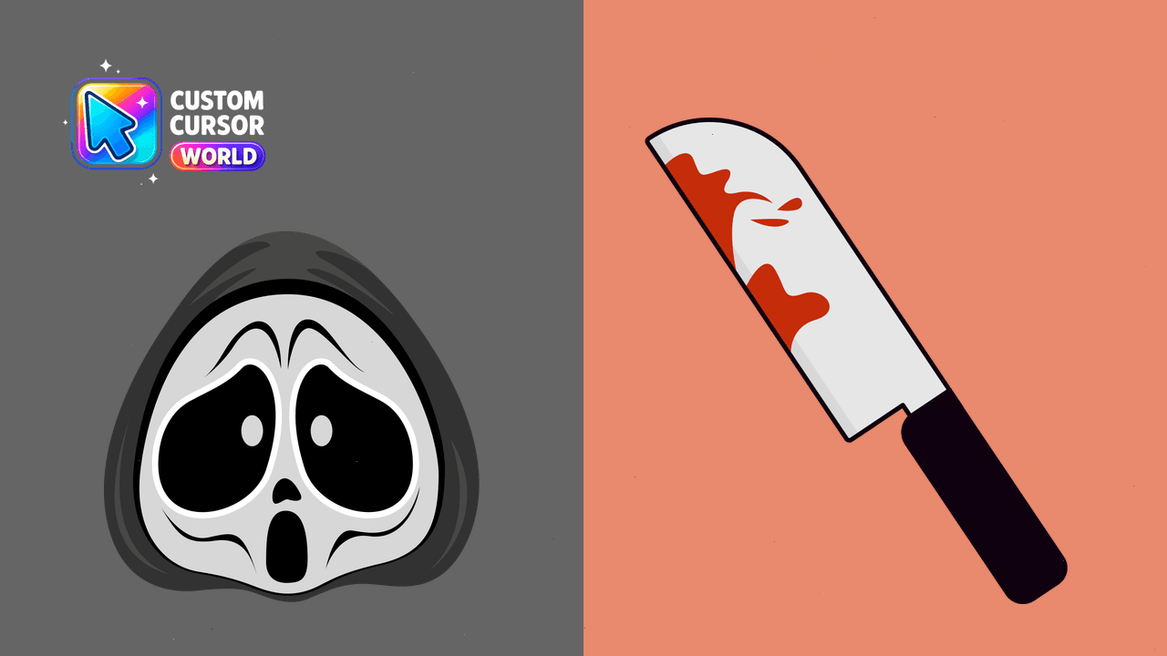 Cursor pack preview: Ghostface Cursor Pack