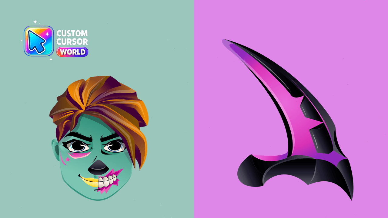 Cursor pack preview: Custom Ghoul Trooper Cursor Pack for Browsers